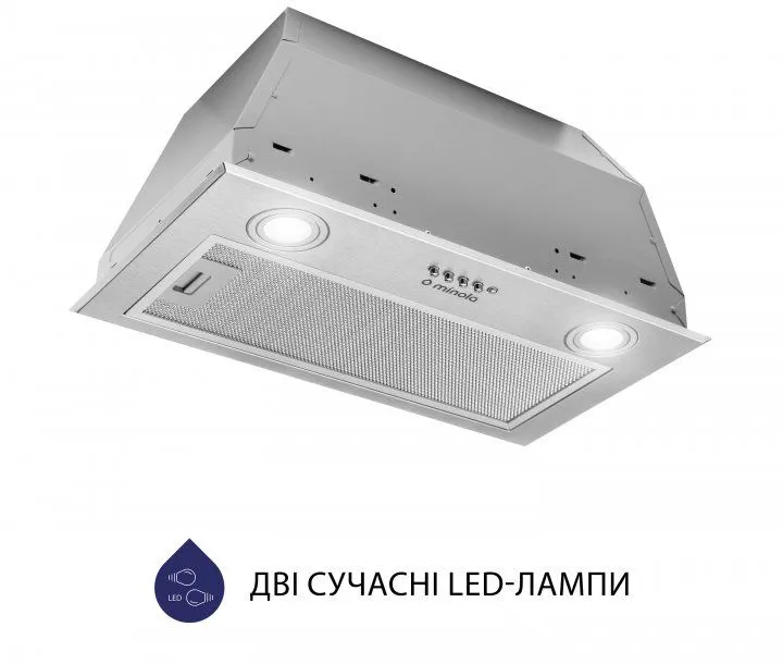 Витяжка Minola HBI 5722 I 1200 LED