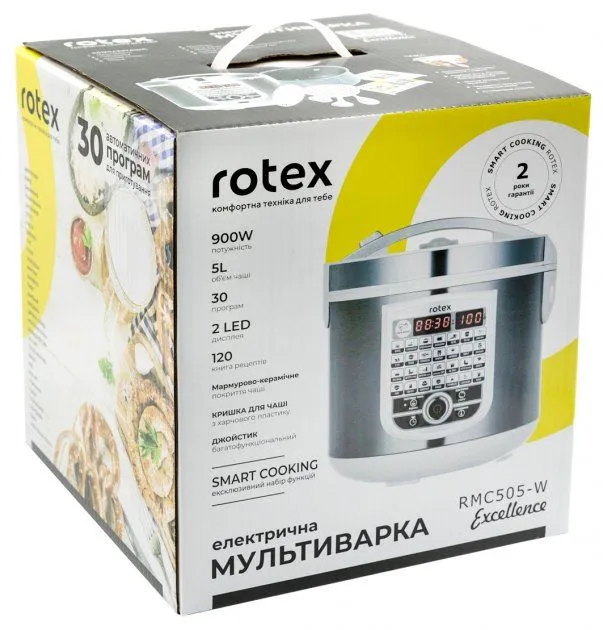 Мультиварка ROTEX Excellence RMC505-W