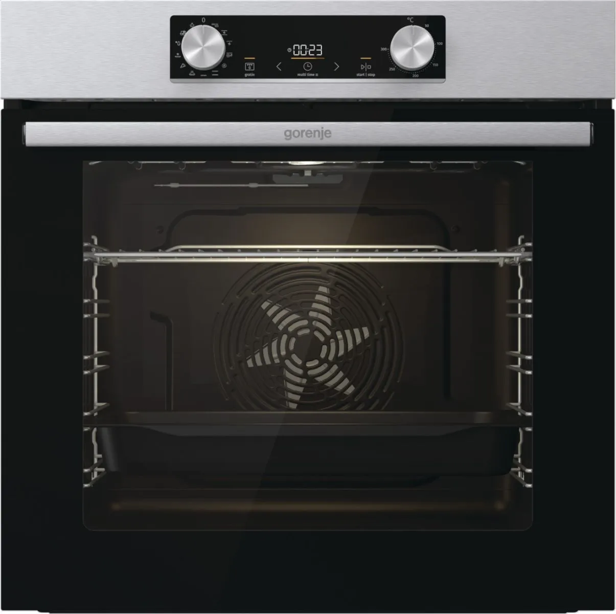 Gorenje Комплект (духовка електрична BO6737E02XK + варильна поверхня газова G642ABX), нерж.