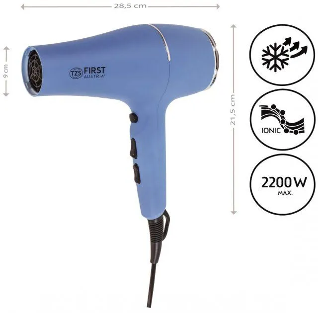 Фен FIRST FA-5654-7-BU