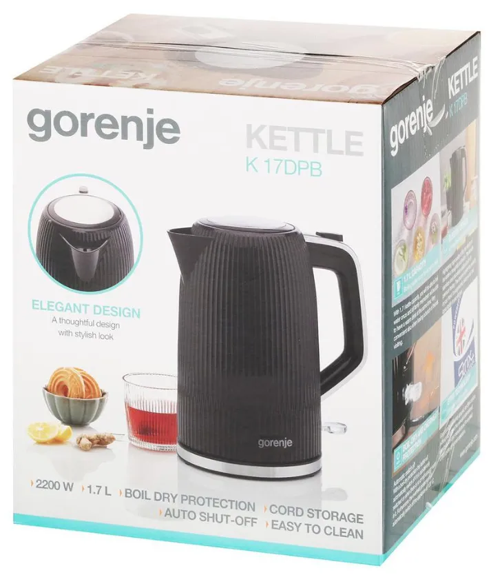 Електрочайник Gorenje K17DPB