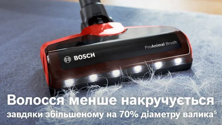 Акумуляторний пилосос Bosch Unlimited 7 ProAnimal BBS711ANM