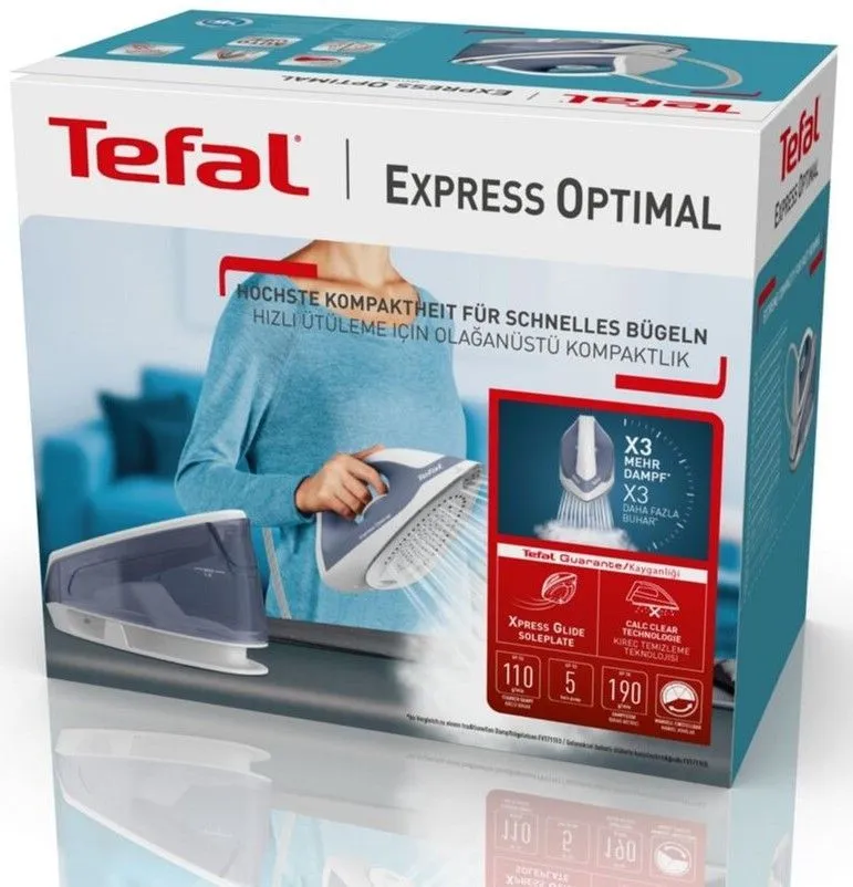 Праска з парогенератором TEFAL EXPRESS OPTIMAL SV4110E0