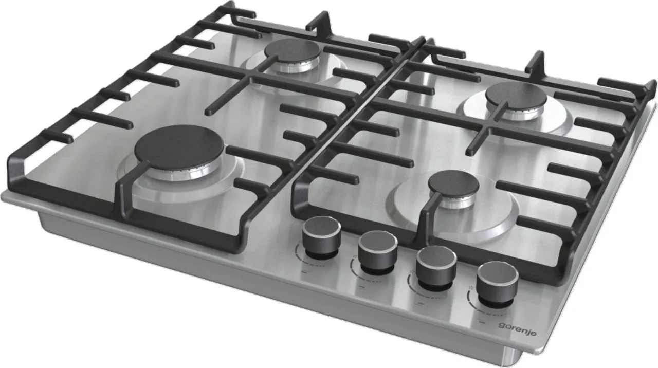 Gorenje Комплект (духовка електрична BO6737E02XK + варильна поверхня газова G642ABX), нерж.