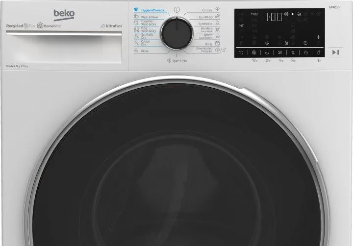Пральна машина із сушаркою BEKO B5DFT59447W