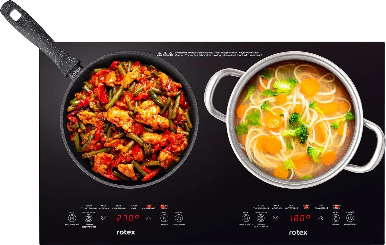 Настільна плита ROTEX RIO250-G Duo