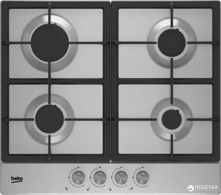 Варильна поверхня газова BEKO HIAG 64225 SX