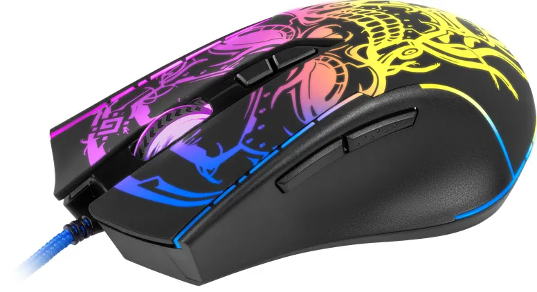 Миша Defender Bulletstorm GM-928 7 кнопок, 7200 dpi (52928)