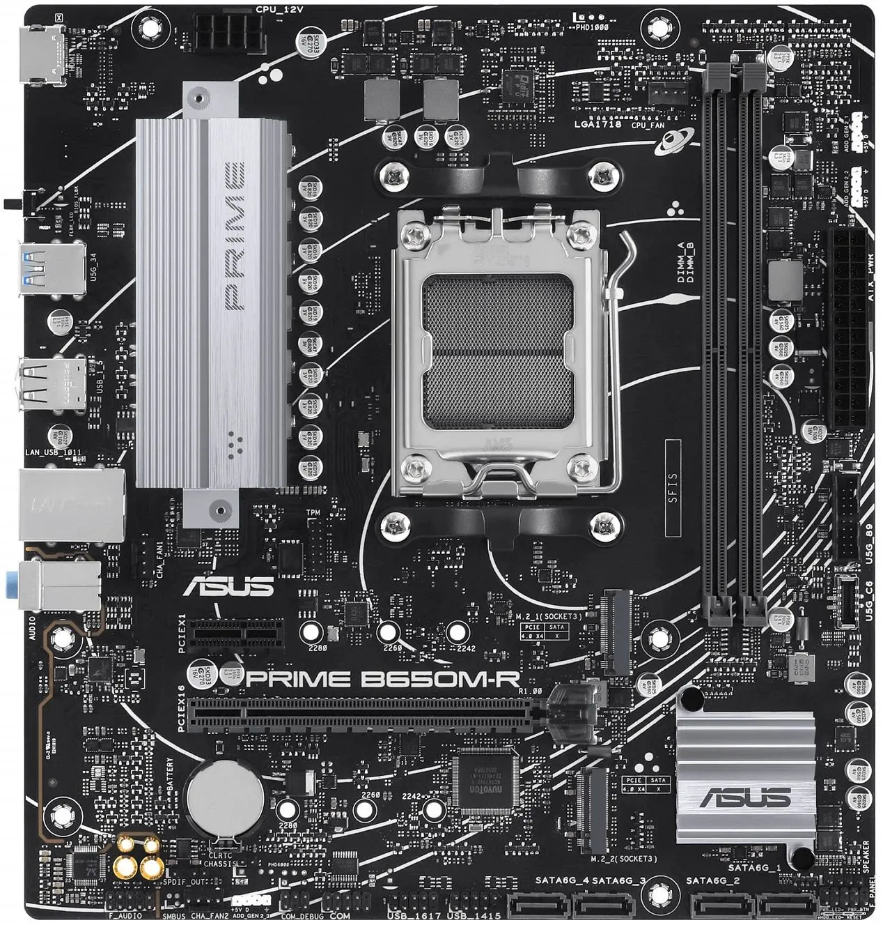 ASUS Материнcька плата PRIME B650M-R