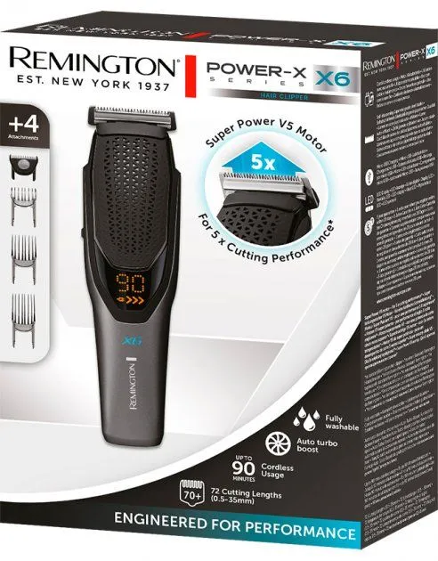 Машинка для стриження волосся Remington HC6000 Power X Series X6