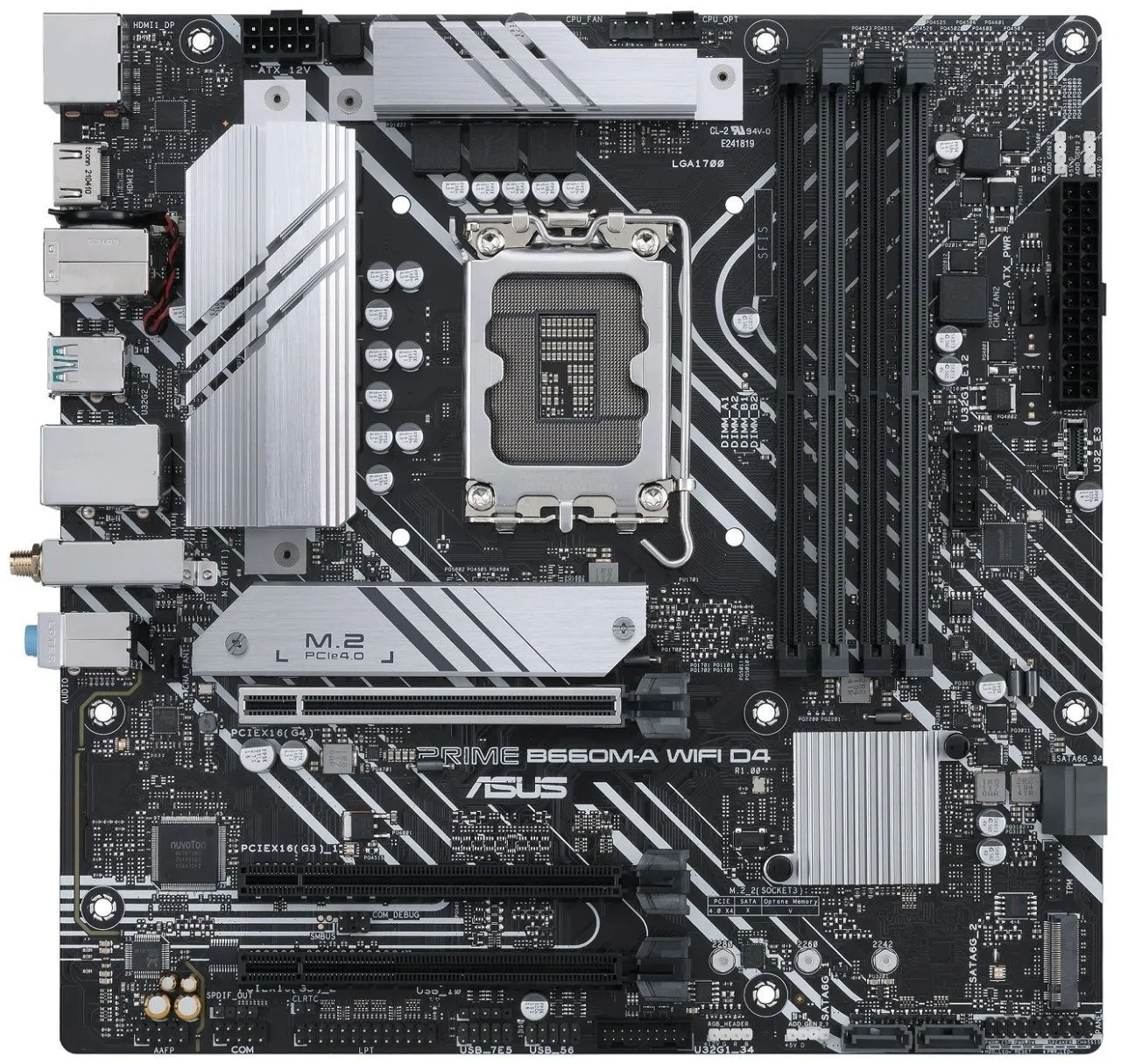 Материнська плата ASUS PRIME B660M-A WIFI D4
