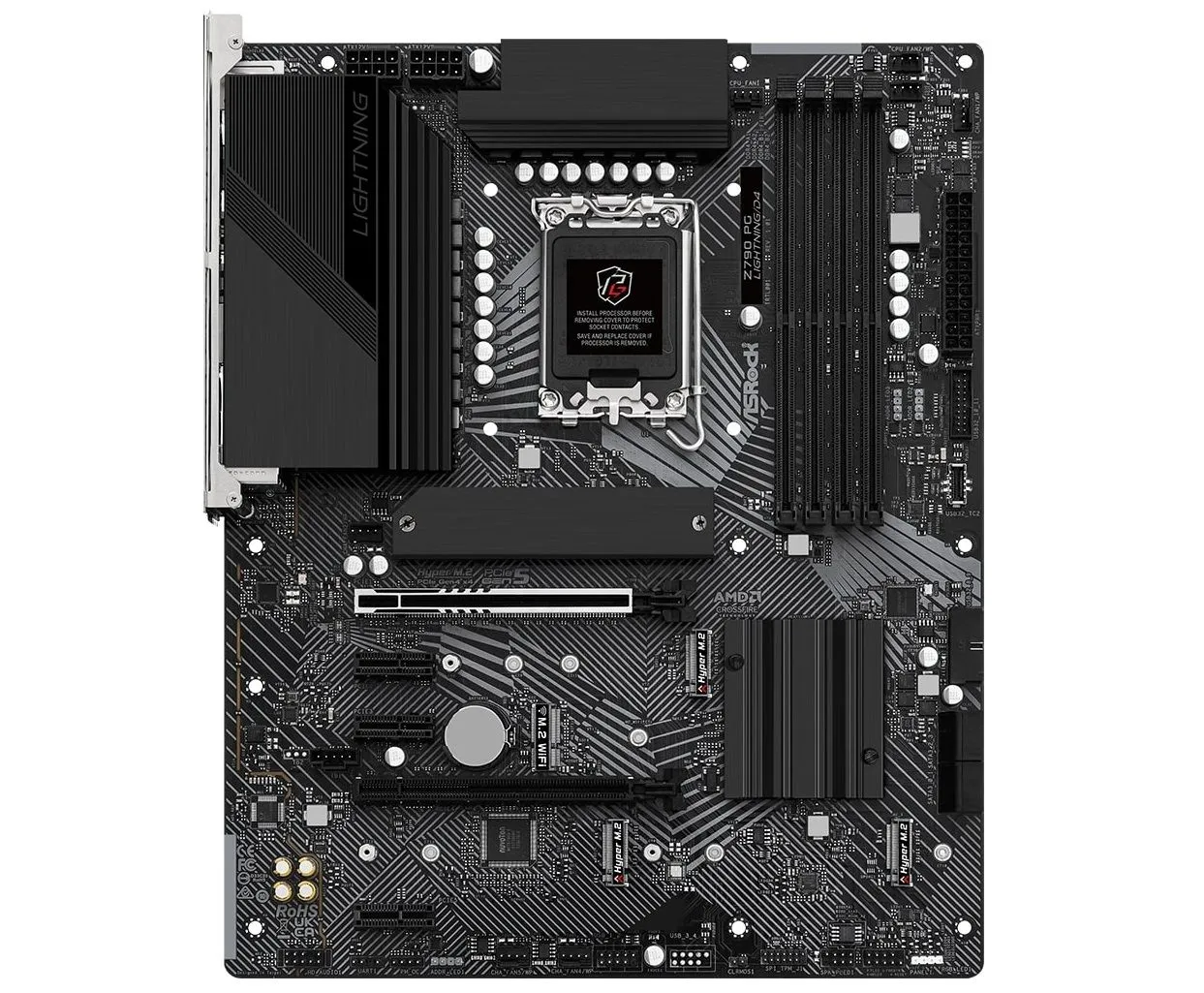 ASRock Материнська плата Z790 PG LIGHTNING/D4 s1700 Z790 4xDDR4 HDMI ATX