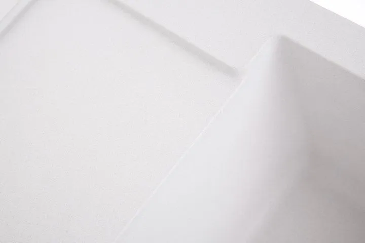 Кухонна мийка граніт INTERLINE Polo White