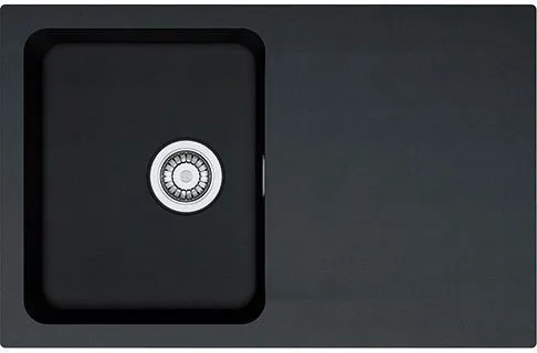 Кухонна мийка граніт INTERLINE Vega Black