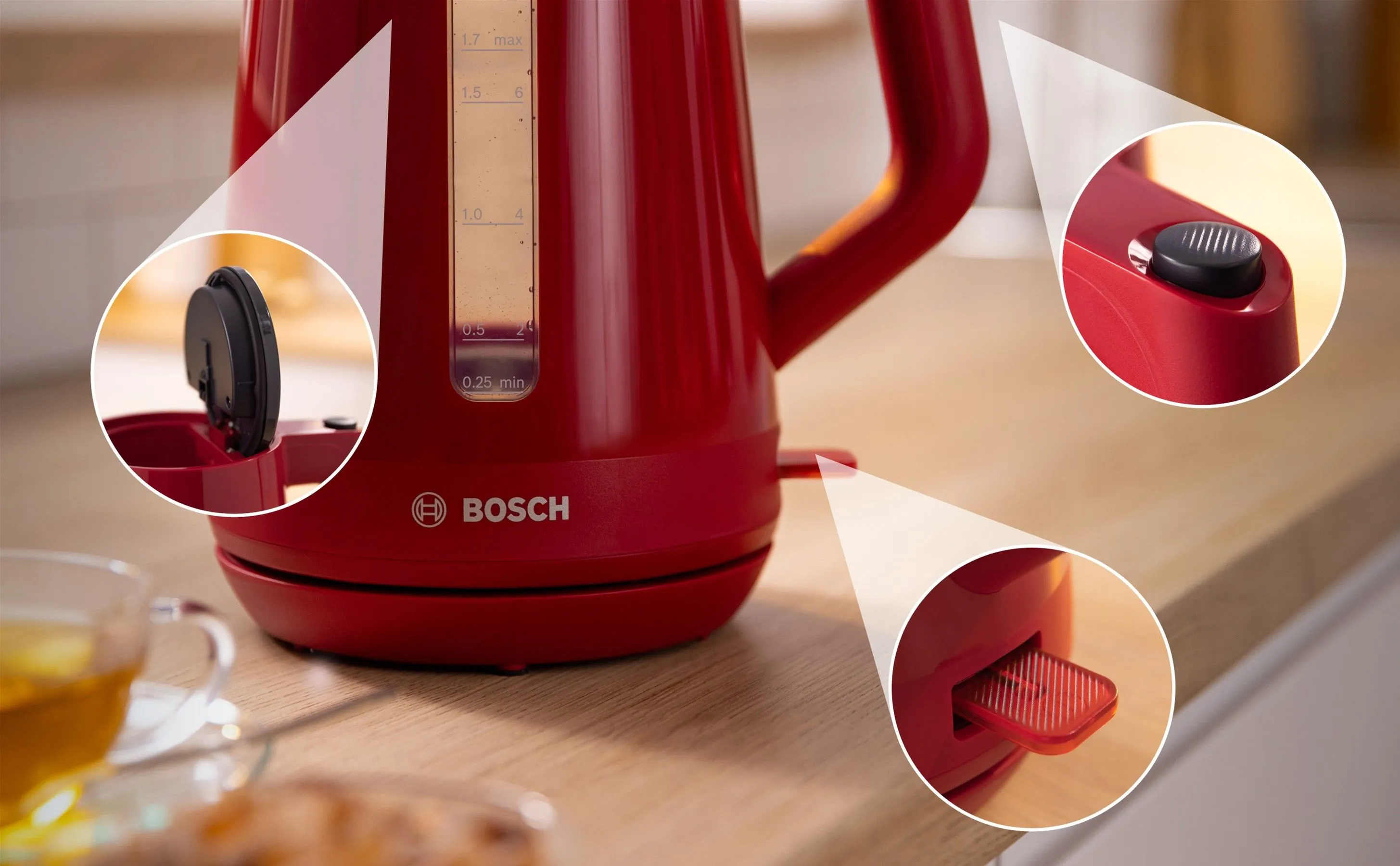 Електрочайник Bosch MyMoment TWK1M124