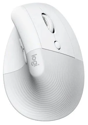 Миша Logitech Lift for Mac Vertical Ergonomic, Off-White/Pale Grey (910-006477)
