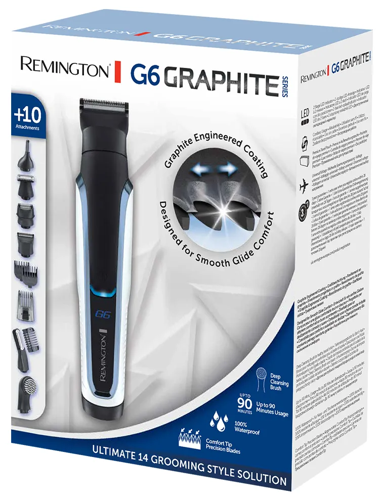 Тример универсальний Remington PG6000 E51 G6 Graphite Ser. Pers.Groomer (6824596)