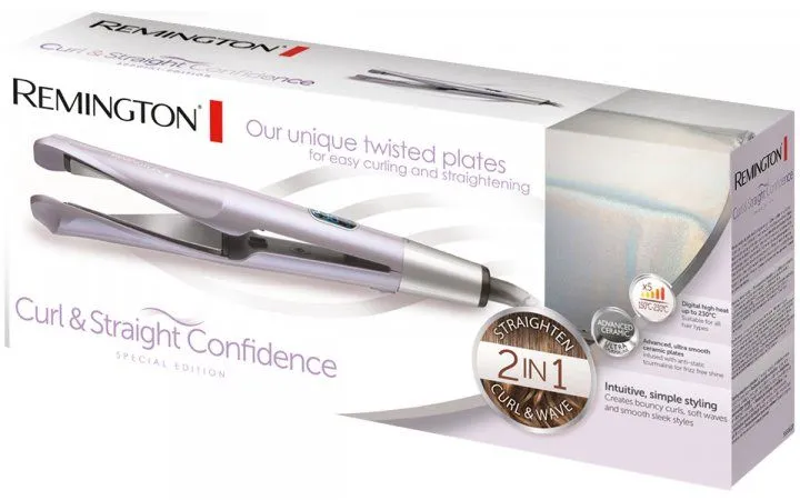 Щипці для волосся REMINGTON S6606GP Curl&Straight Confidence