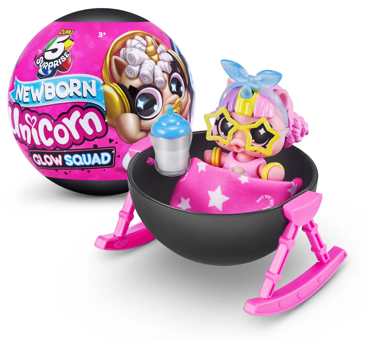 Ігровий набір Zuru Mini Brands Newborn Unicorn Фігурки-сюрприз у шарі 5 шт. в асортименті