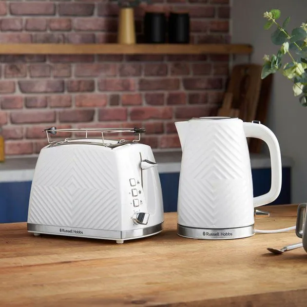 Тостер RUSSELL HOBBS Groove 2S White 26391-56