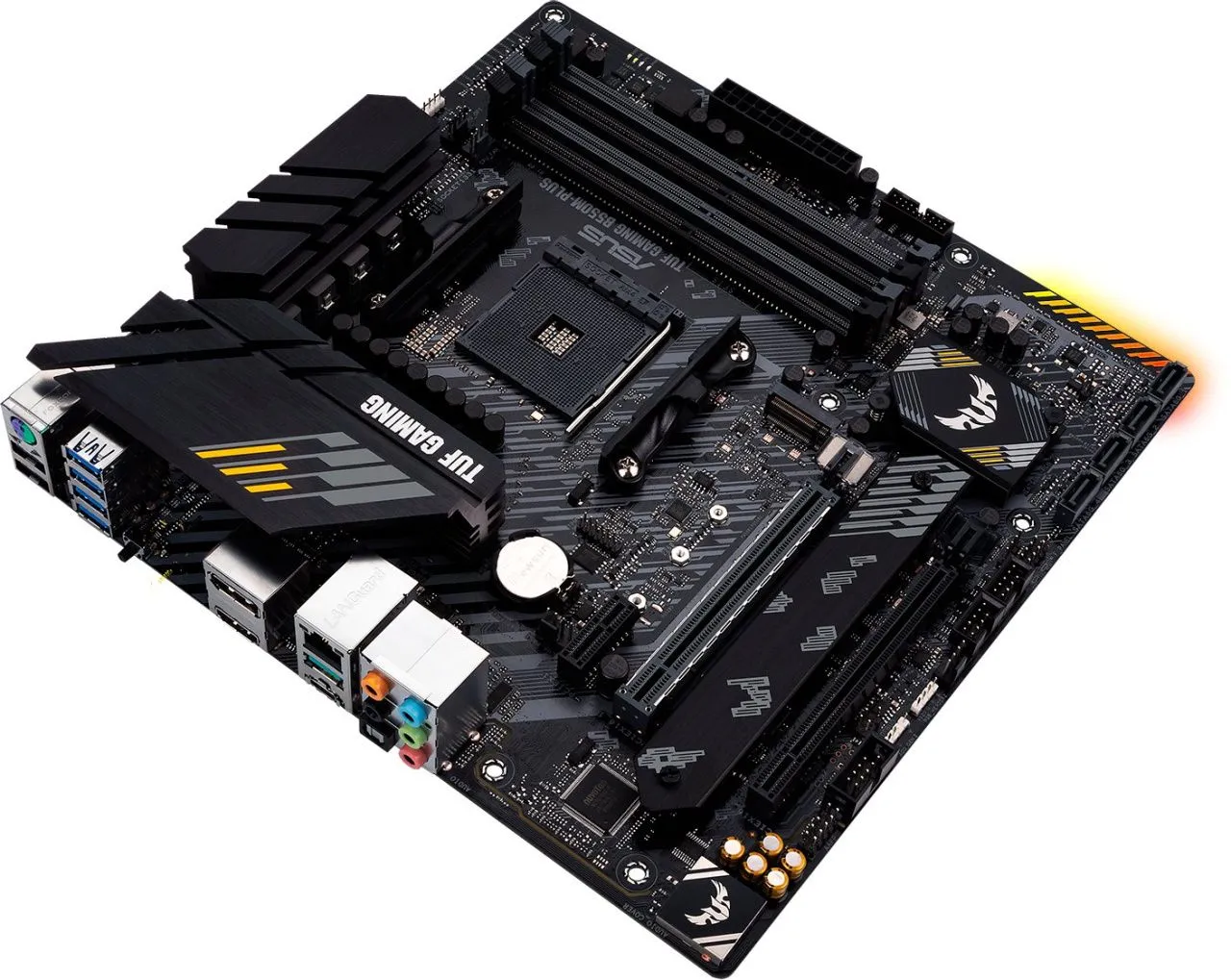 ASUS Материнcька плата TUF GAMING B550M-PLUS sAM4 B550 4xDDR4 M.2 HDMI DP mATX