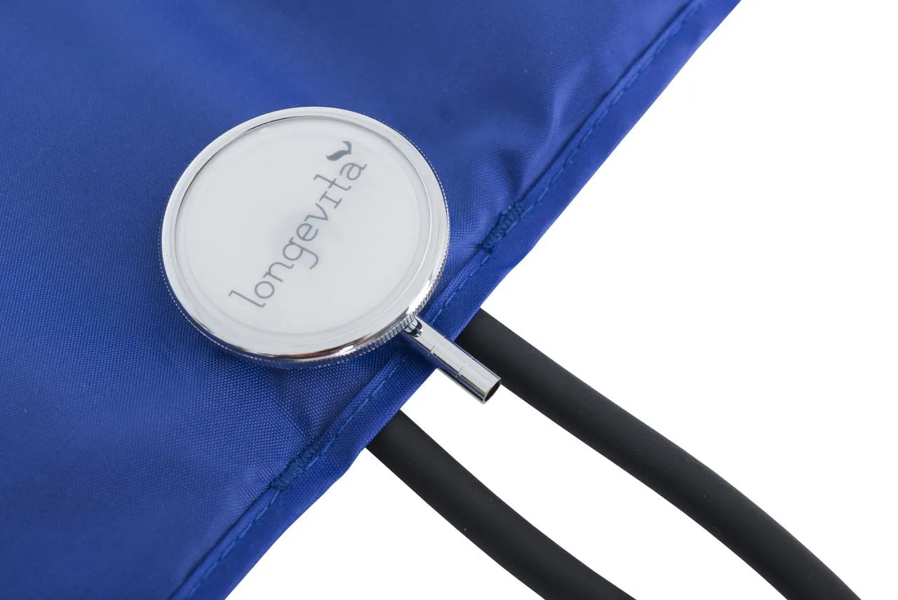 Механічний тонометр Longevita LS-5 (стетоскоп вбудований в манжету)
