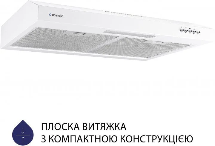 Витяжка Minola HPL 612 WH