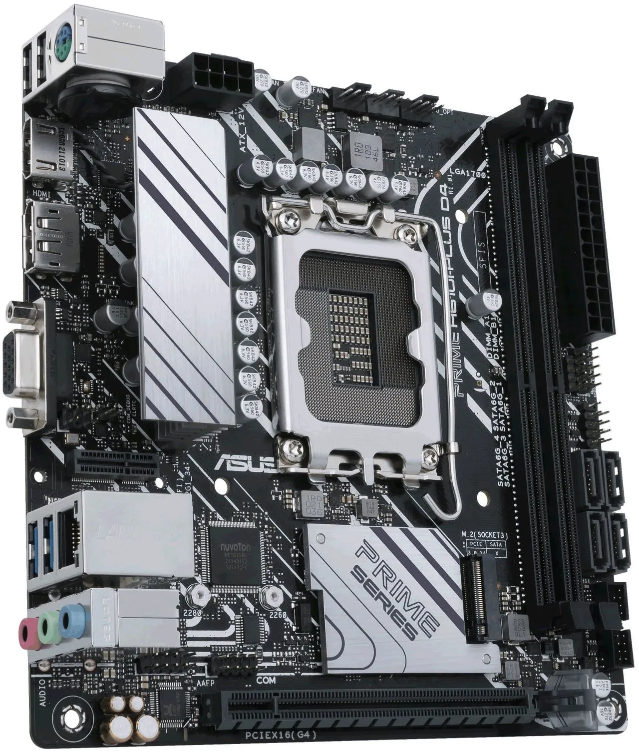Материнська плата ASUS PRIME H610I-PLUS D4-CSM