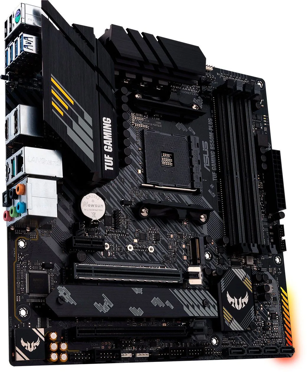 ASUS Материнcька плата TUF GAMING B550M-PLUS sAM4 B550 4xDDR4 M.2 HDMI DP mATX