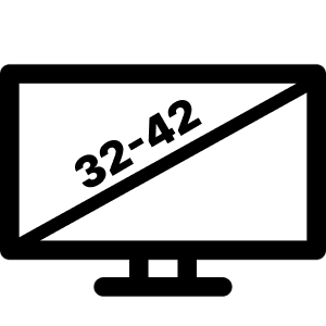 TV 32 - 42 дюйми